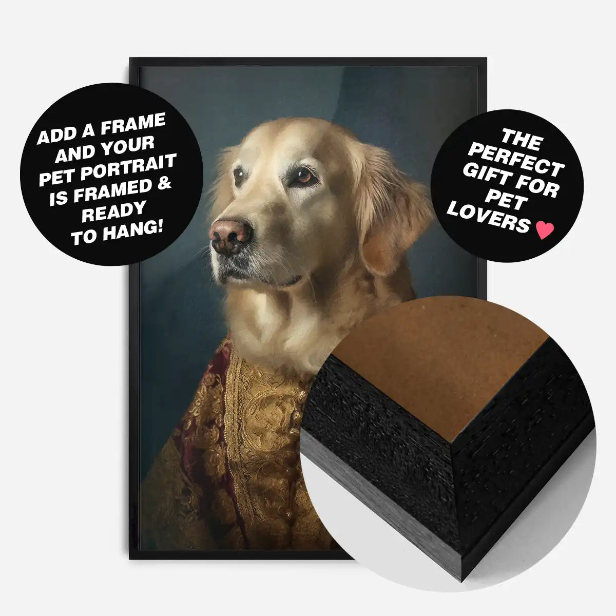 Custom Pet Portrait Print - Style 30