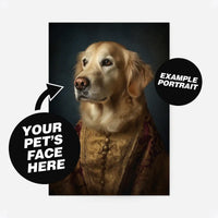 Custom Pet Portrait Print - Style 30