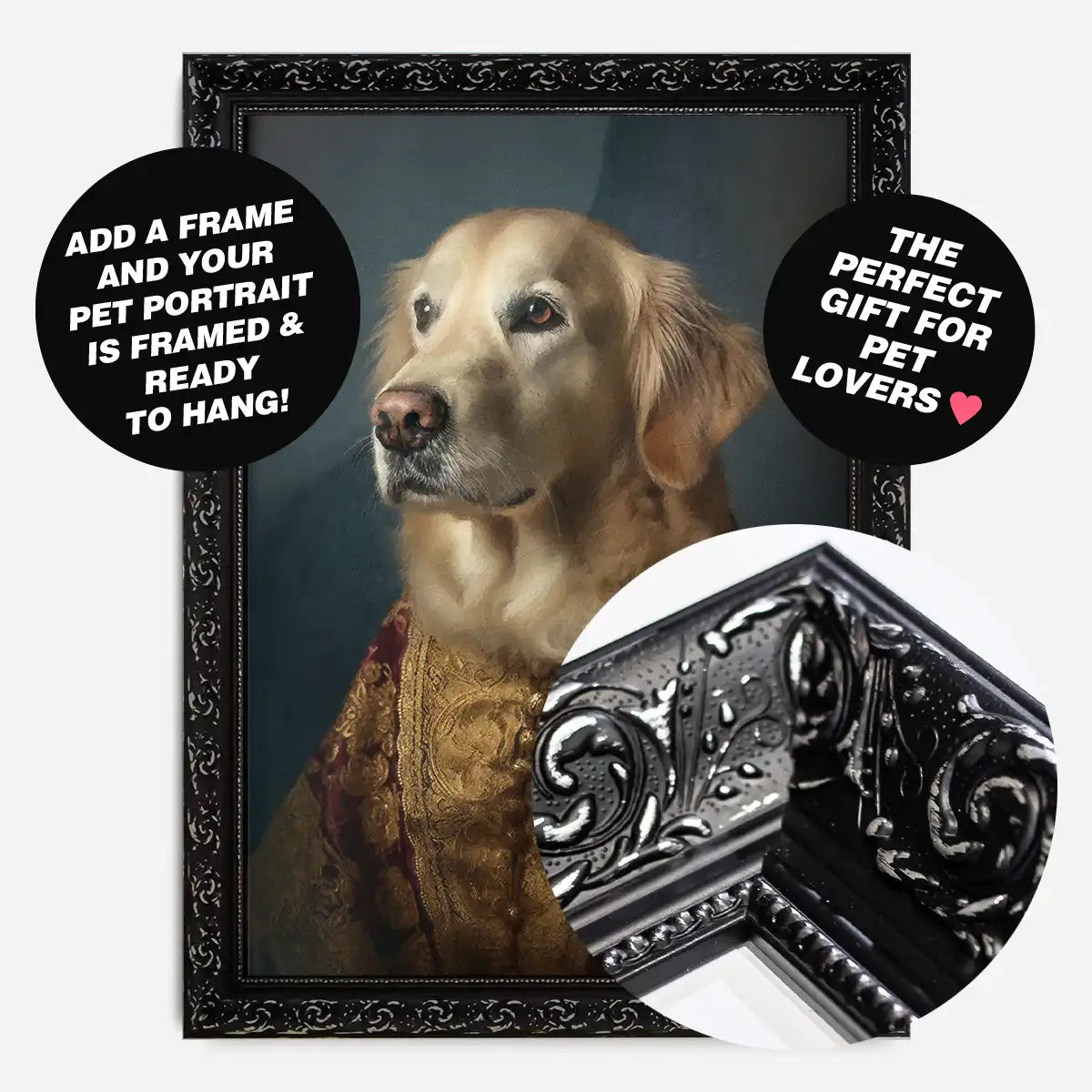 Custom Pet Portrait Print - Style 30