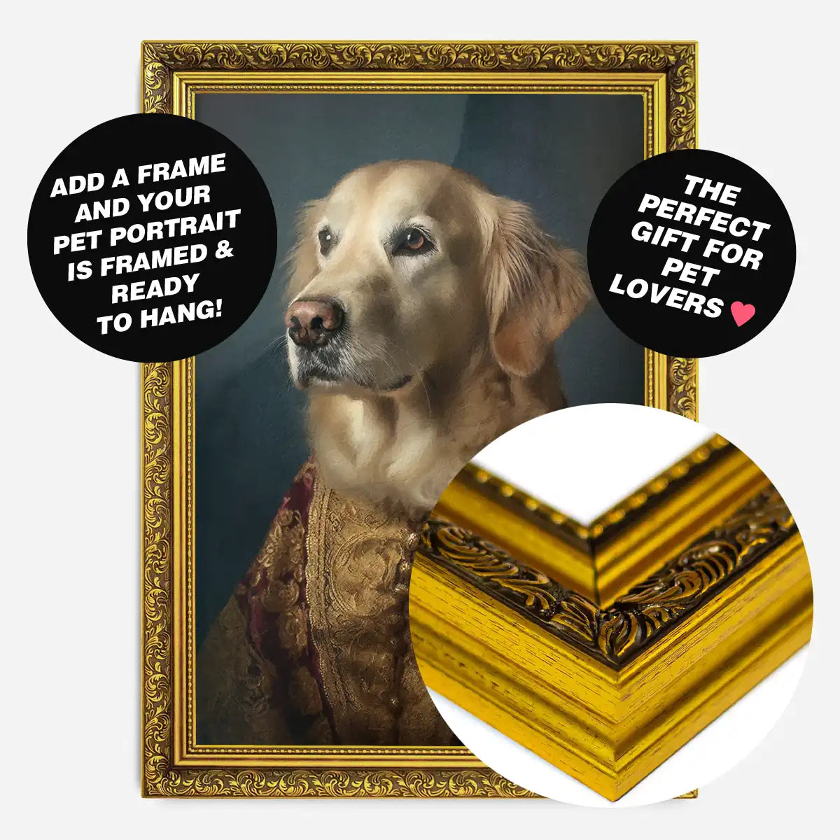 Custom Pet Portrait Print - Style 30