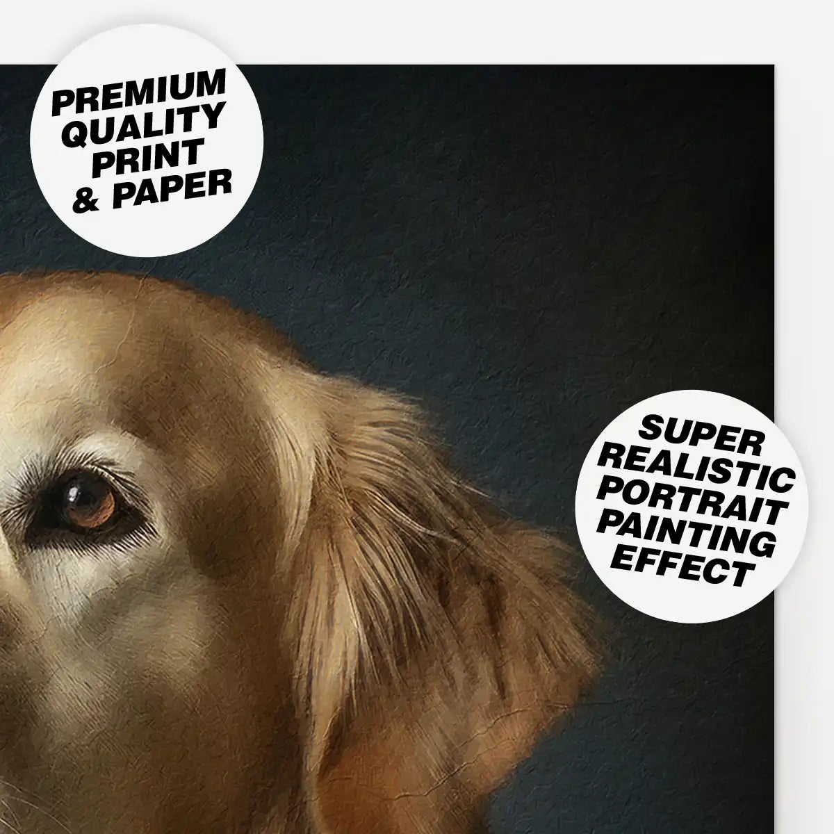 Custom Pet Portrait Print - Style 30
