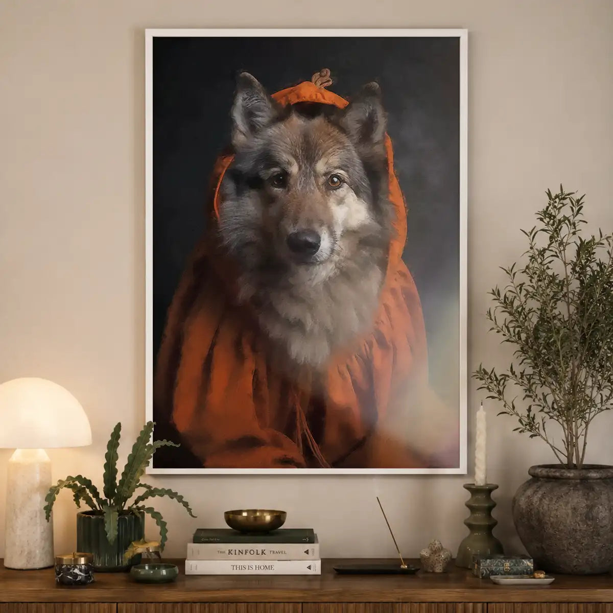 Custom Pet Portrait Print - Style 31