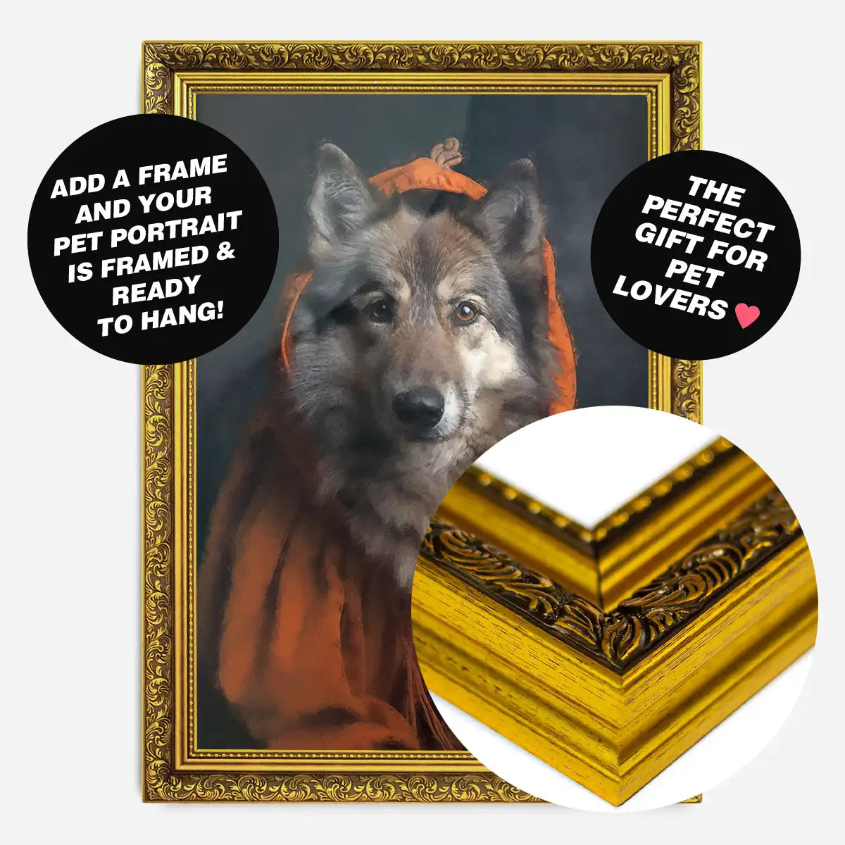 Custom Pet Portrait Print - Style 31