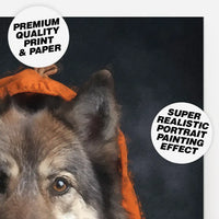 Custom Pet Portrait Print - Style 31