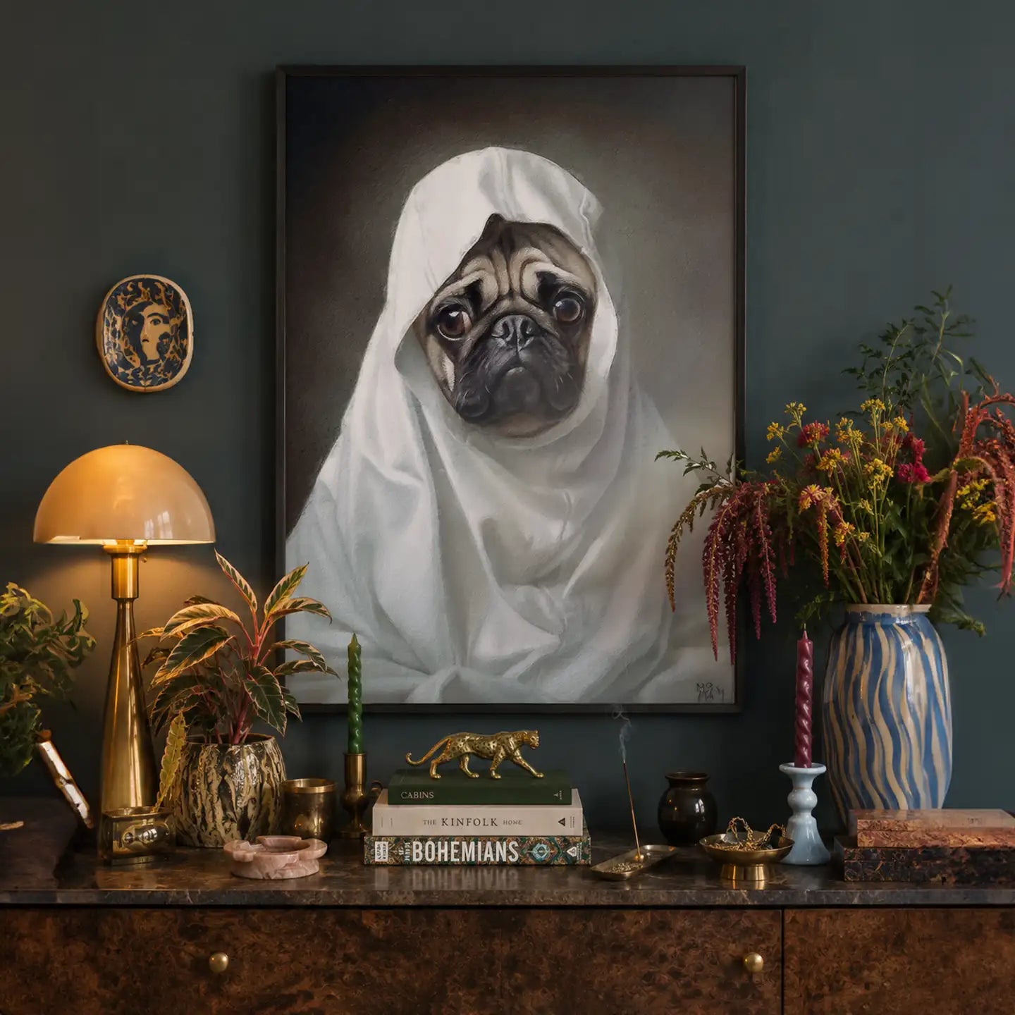 Custom Pet Portrait Print - Style 32