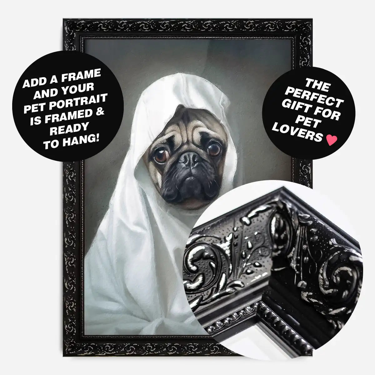 Custom Pet Portrait Print - Style 32