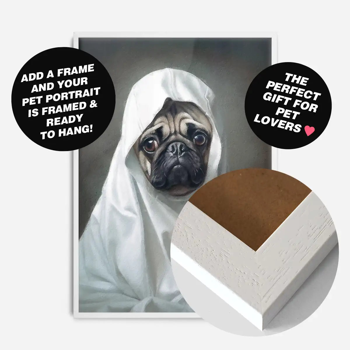 Custom Pet Portrait Print - Style 32