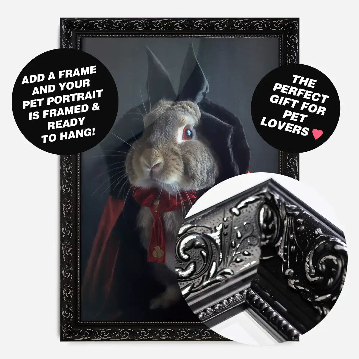 Custom Pet Portrait Print - Style 34