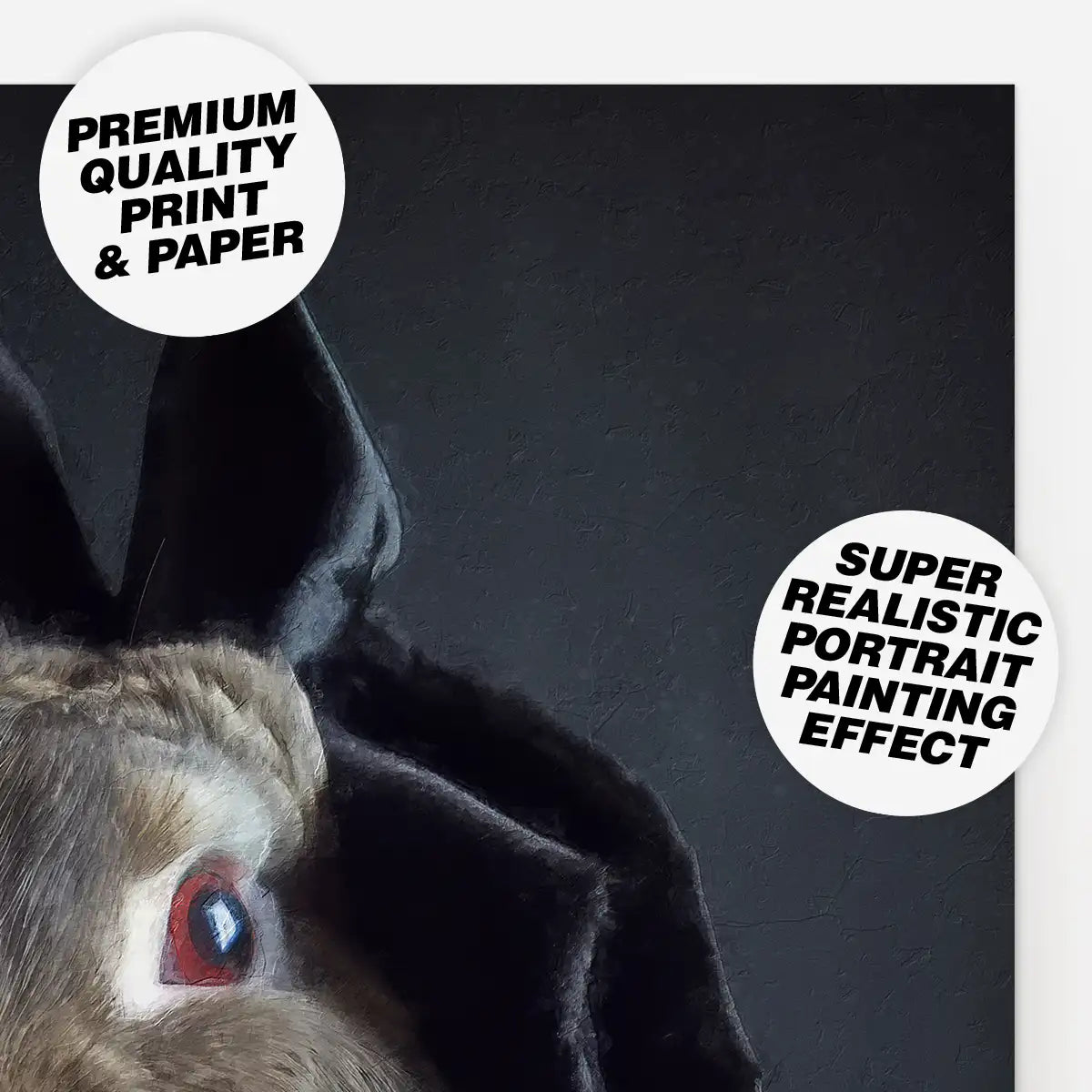 Custom Pet Portrait Print - Style 34