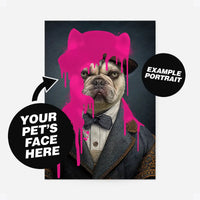 Custom Pet Portrait Print - Style 35