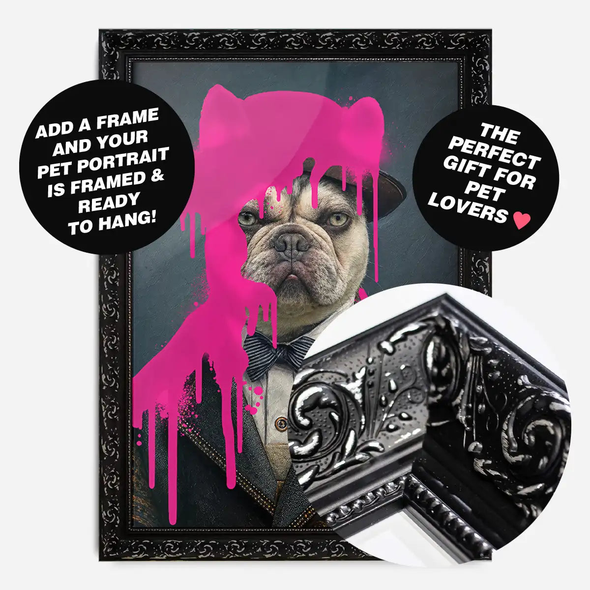 Custom Pet Portrait Print - Style 35
