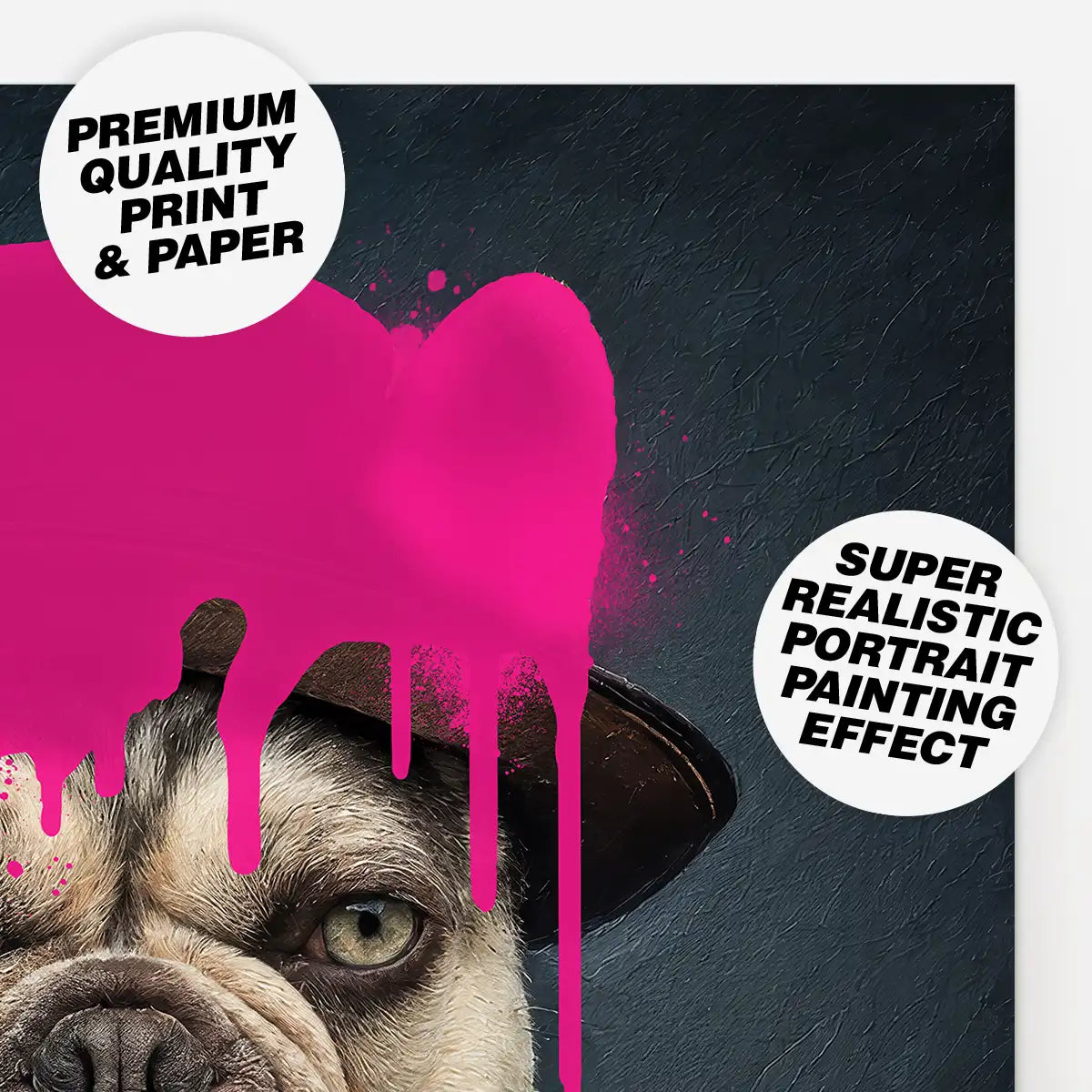 Custom Pet Portrait Print - Style 35