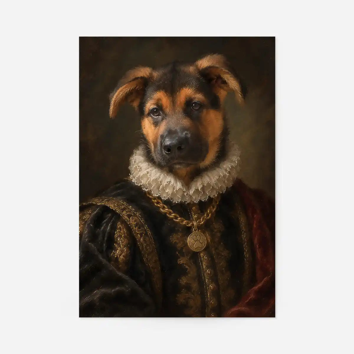 Custom Pet Portrait Print - Style 36