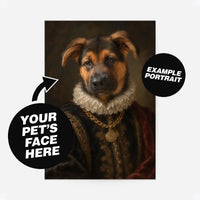 Custom Pet Portrait Print - Style 36