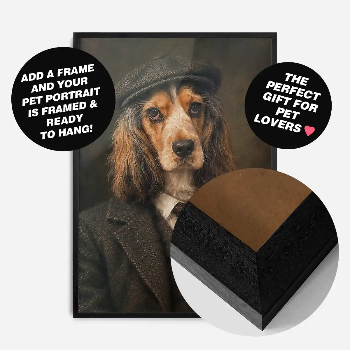 Custom Pet Portrait Print - Style 37