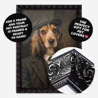 Custom Pet Portrait Print - Style 37
