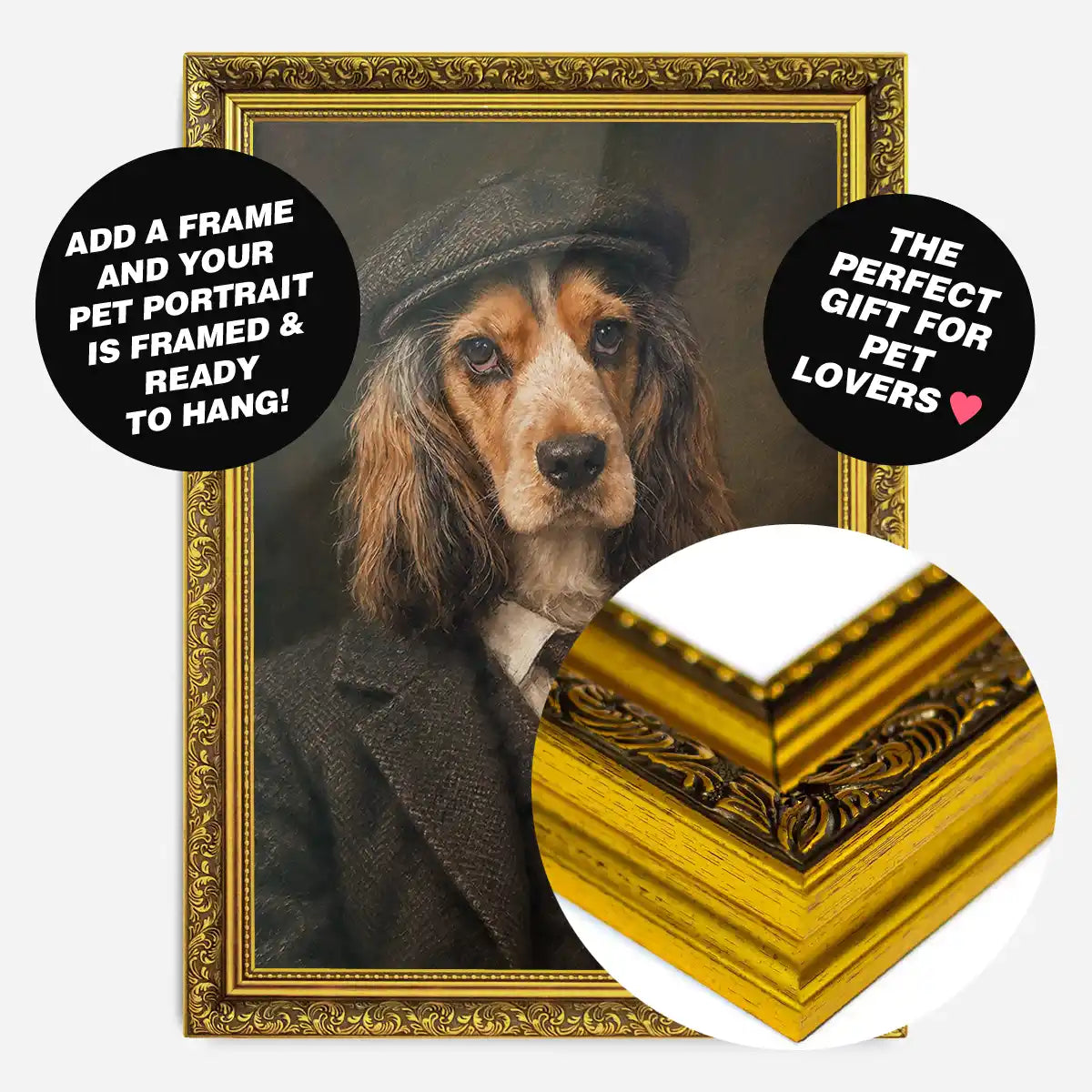 Custom Pet Portrait Print - Style 37