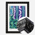 Black Ornate Frame