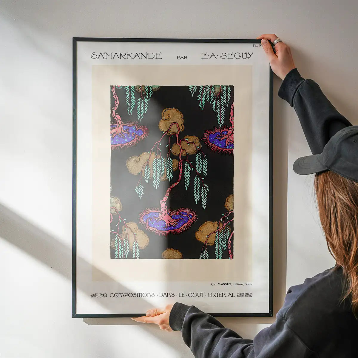 Emile-Alain Séguy Art Nouveau Pattern Print 002