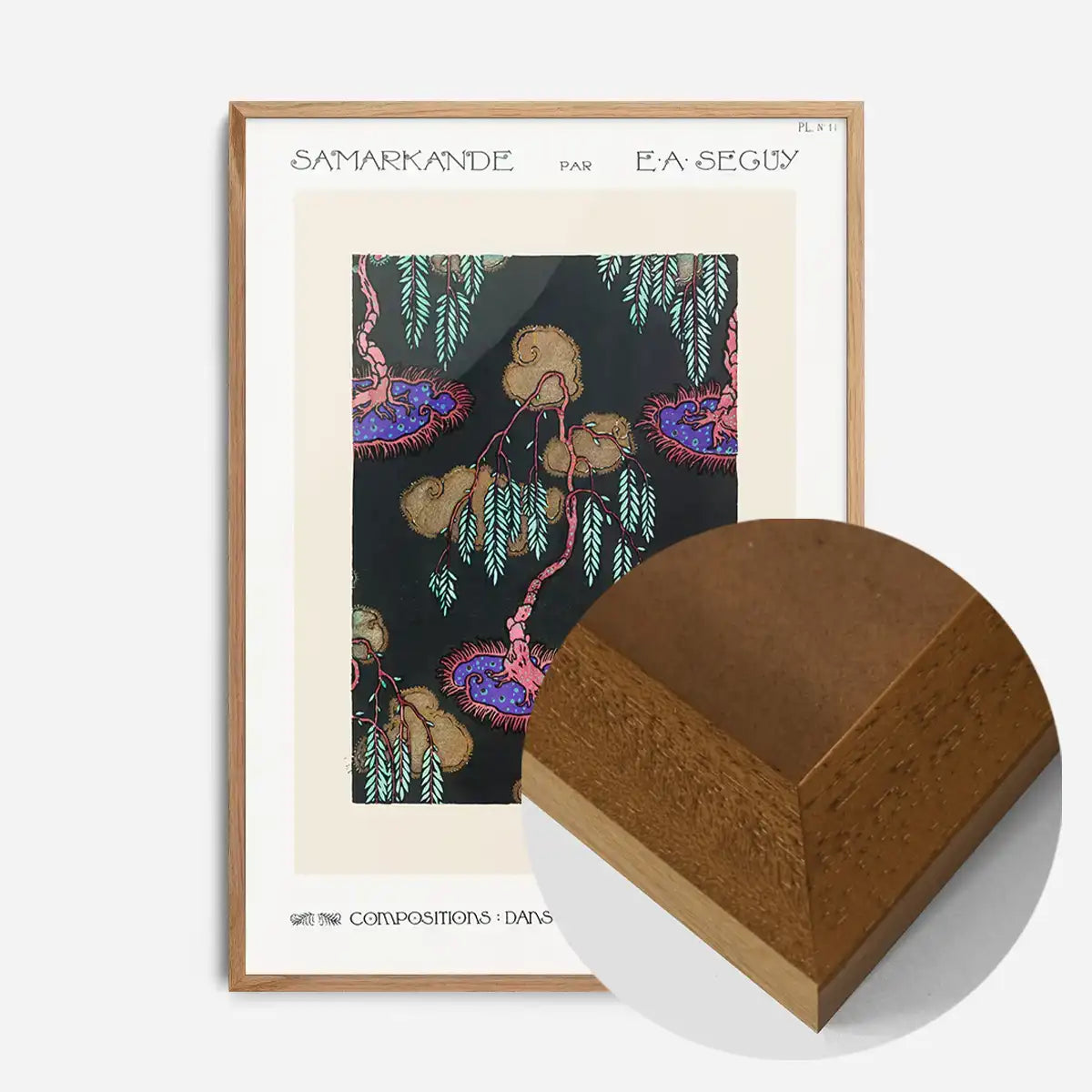 Emile-Alain Séguy Art Nouveau Pattern Print 002