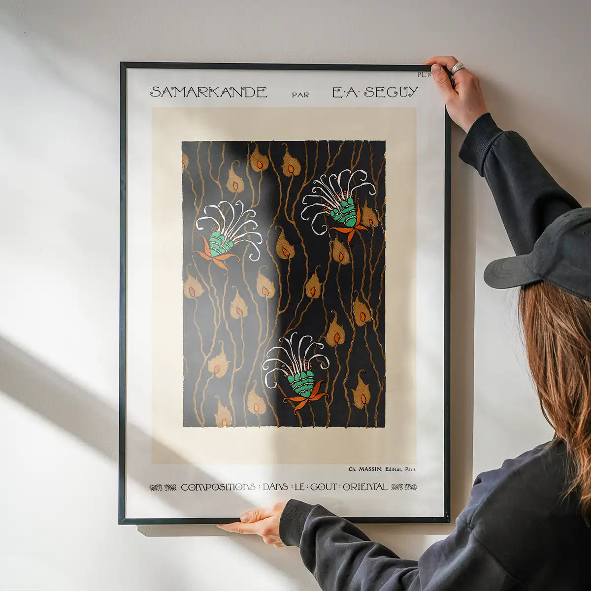 Emile-Alain Séguy Art Nouveau Pattern Print 003