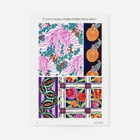 Emile-Alain Séguy Art Nouveau Pattern Print 004