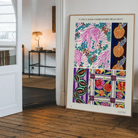 Emile-Alain Séguy Art Nouveau Pattern Print 004