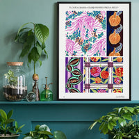 Emile-Alain Séguy Art Nouveau Pattern Print 004