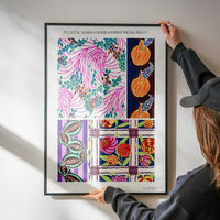 Emile-Alain Séguy Art Nouveau Pattern Print 004