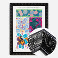 Black Ornate Frame