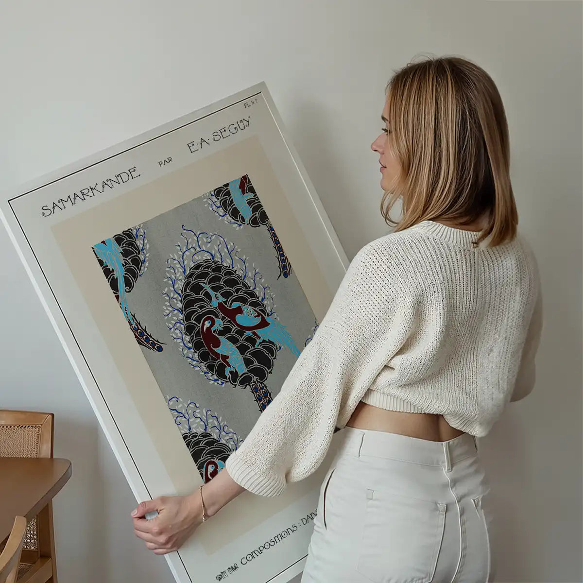 Emile-Alain Séguy Art Nouveau Pattern Print 006