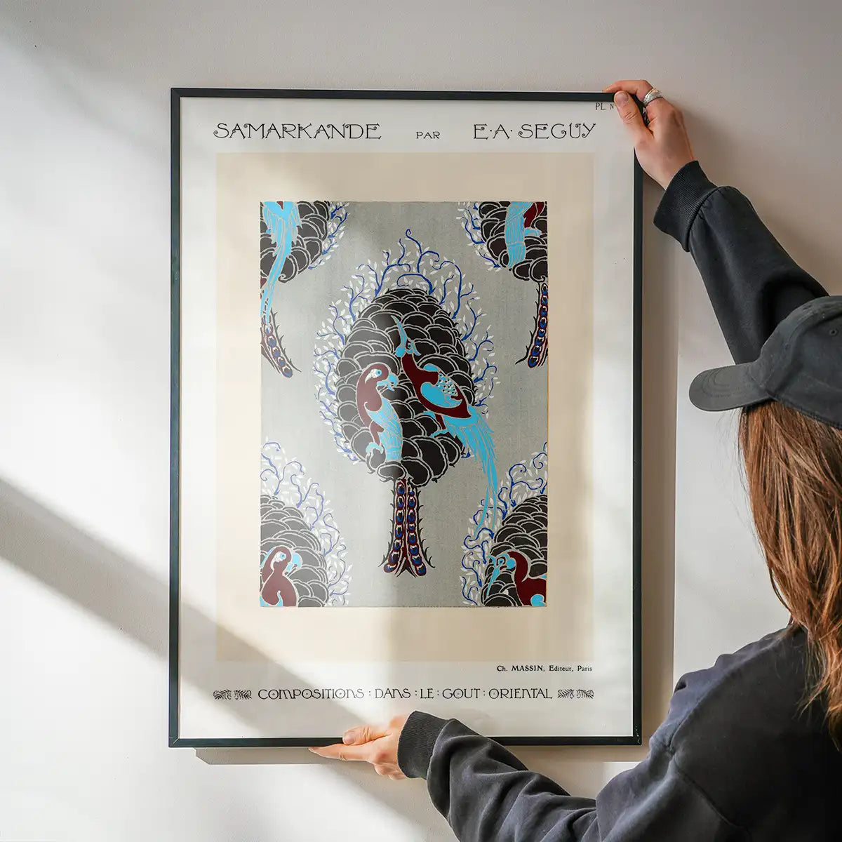 Emile-Alain Séguy Art Nouveau Pattern Print 006