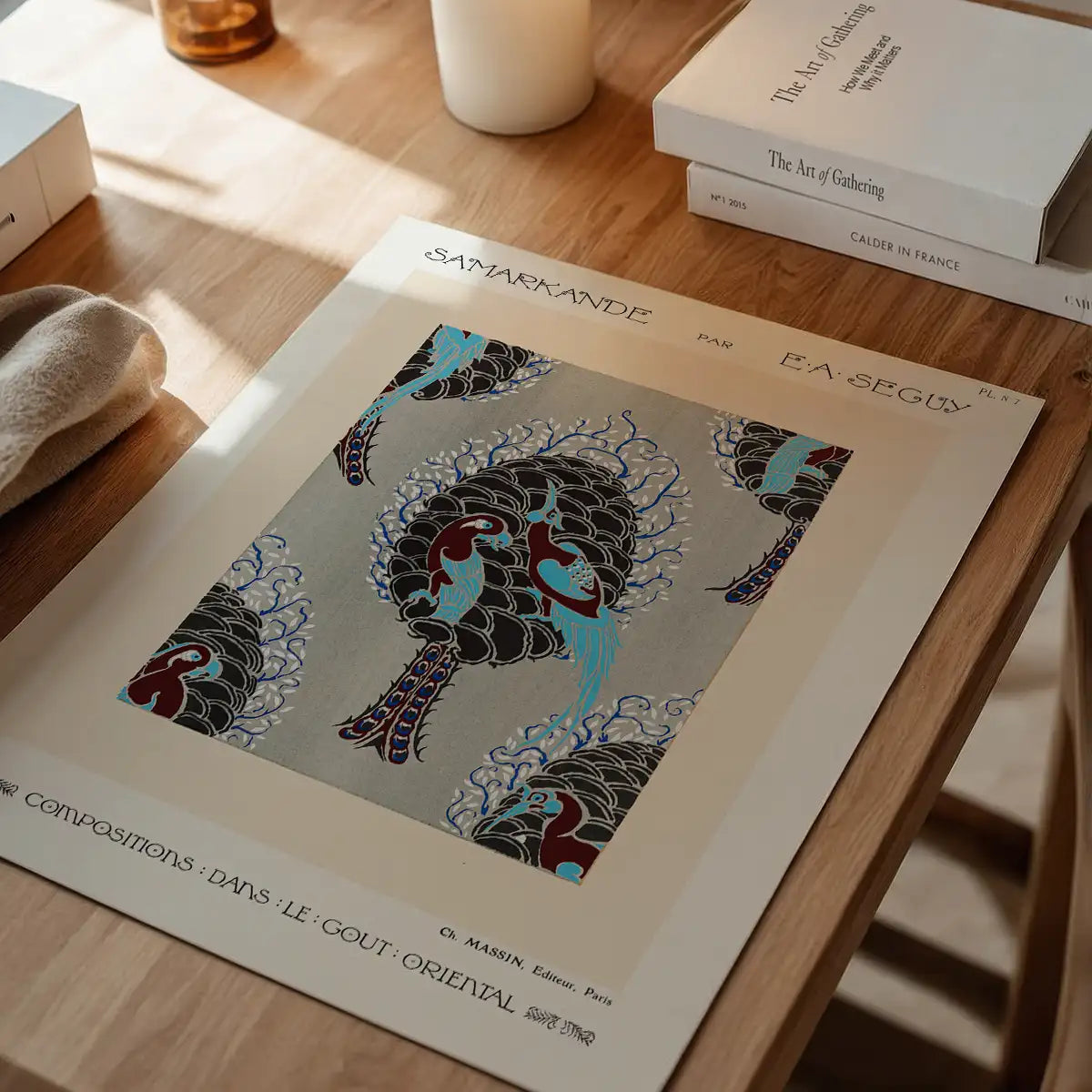 Emile-Alain Séguy Art Nouveau Pattern Print 006