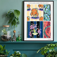 Emile-Alain Séguy Art Nouveau Pattern Print 007