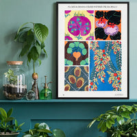 Emile-Alain Séguy Art Nouveau Pattern Print 008