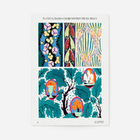 Emile-Alain Séguy Art Nouveau Pattern Print 009