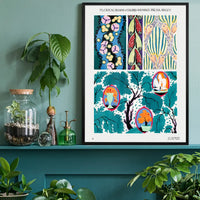 Emile-Alain Séguy Art Nouveau Pattern Print 009