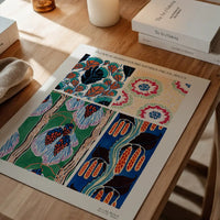 Emile-Alain Séguy Art Nouveau Pattern Print 010