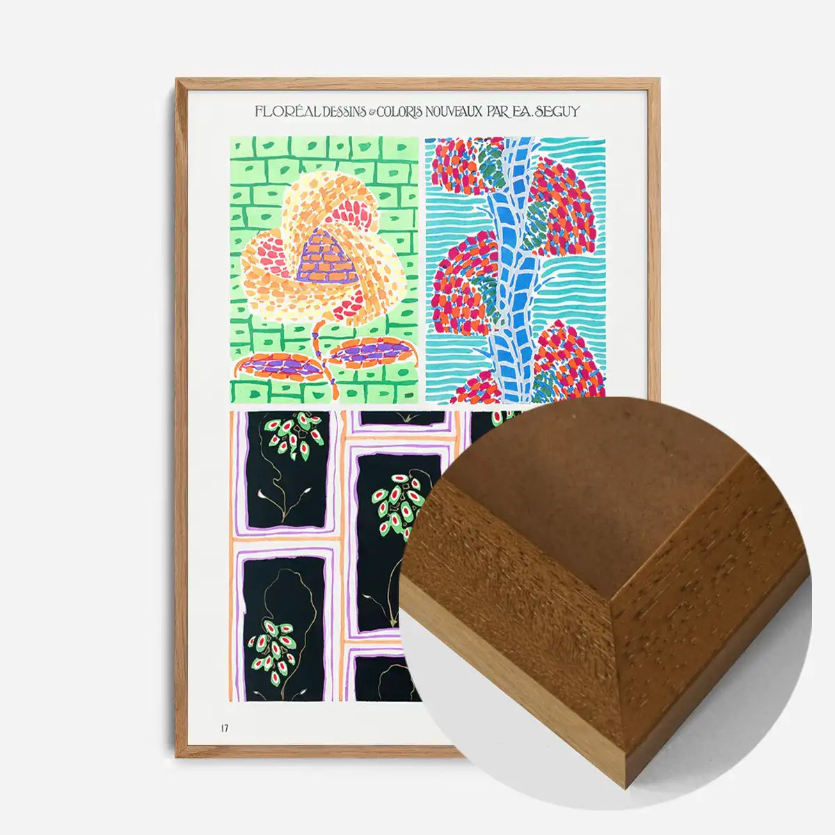 Emile-Alain Séguy Art Nouveau Pattern Print 011