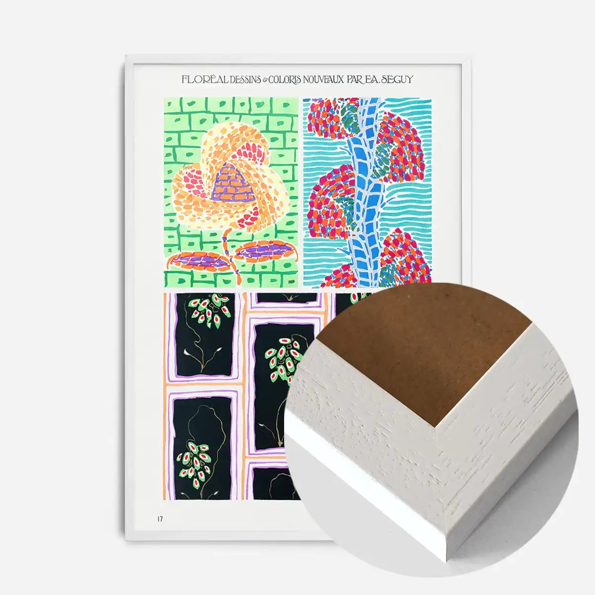 Emile-Alain Séguy Art Nouveau Pattern Print 011