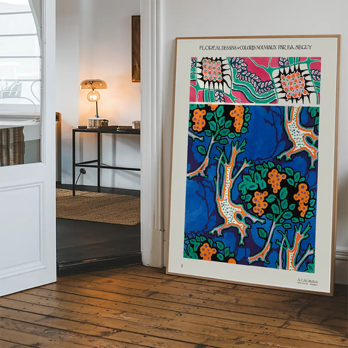Emile-Alain Séguy Art Nouveau Pattern Print 012