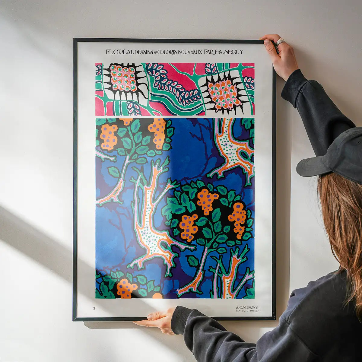 Emile-Alain Séguy Art Nouveau Pattern Print 012