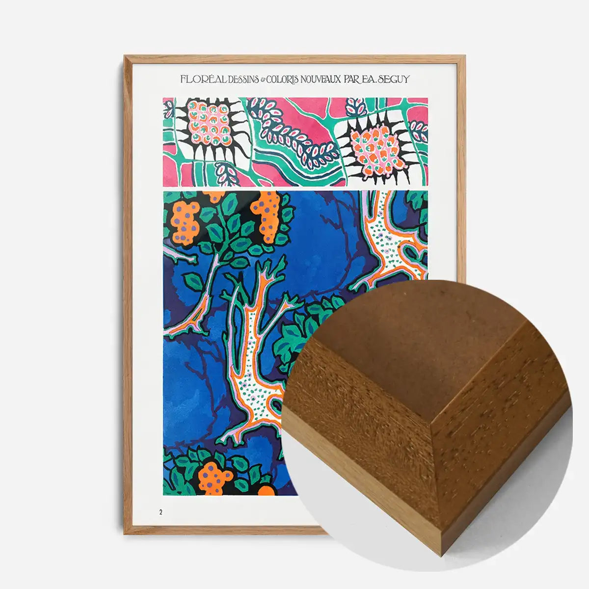 Emile-Alain Séguy Art Nouveau Pattern Print 012