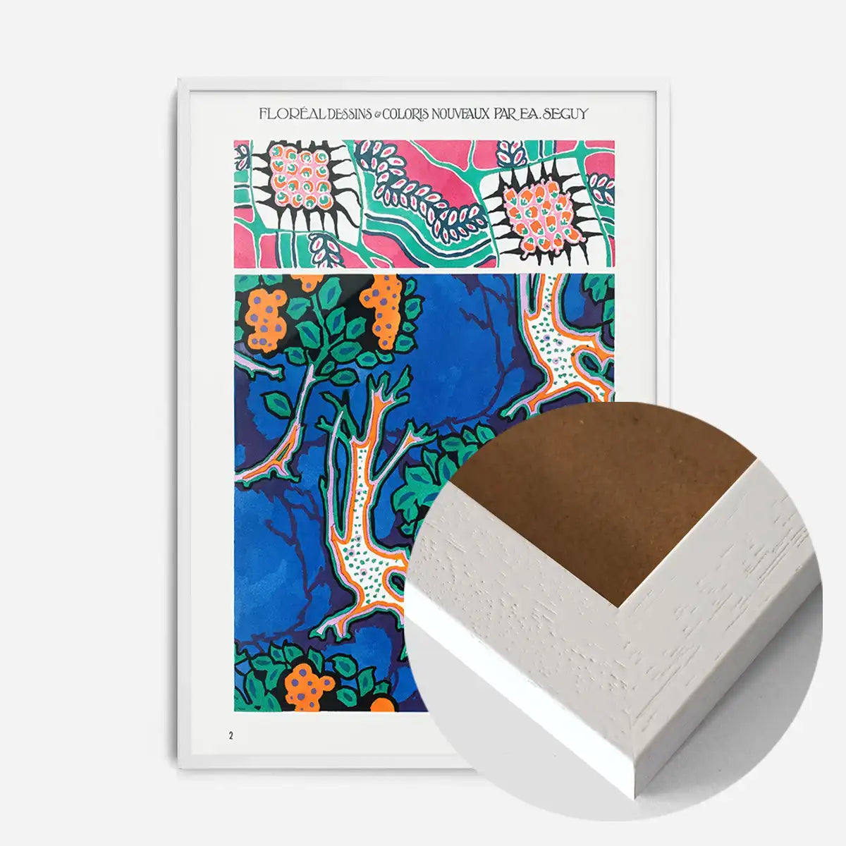 Emile-Alain Séguy Art Nouveau Pattern Print 012