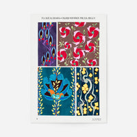 Emile-Alain Séguy Art Nouveau Pattern Print 013