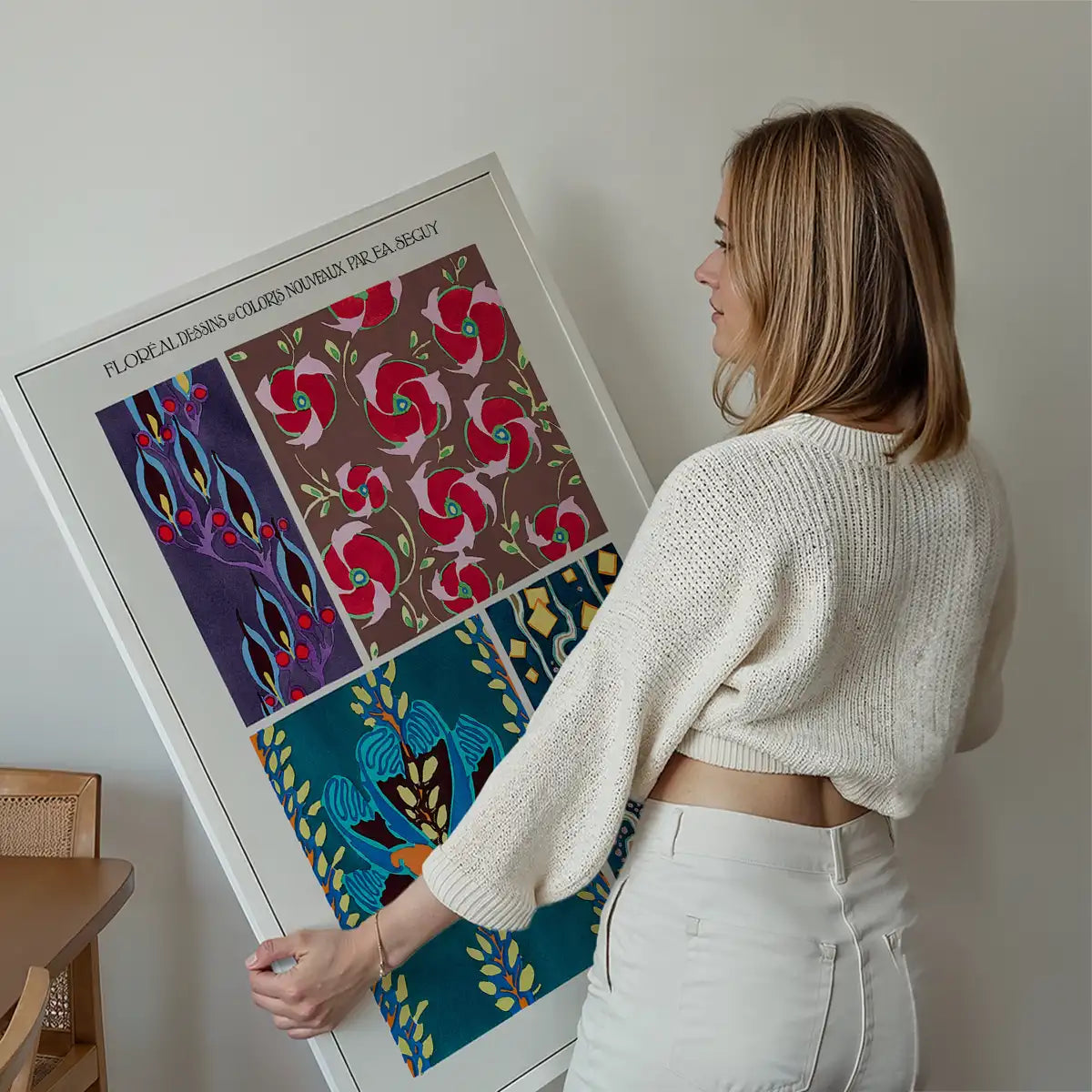 Emile-Alain Séguy Art Nouveau Pattern Print 013