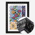 Black Ornate Frame