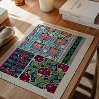Emile-Alain Séguy Art Nouveau Pattern Print 016