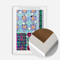 White Wood Frame
