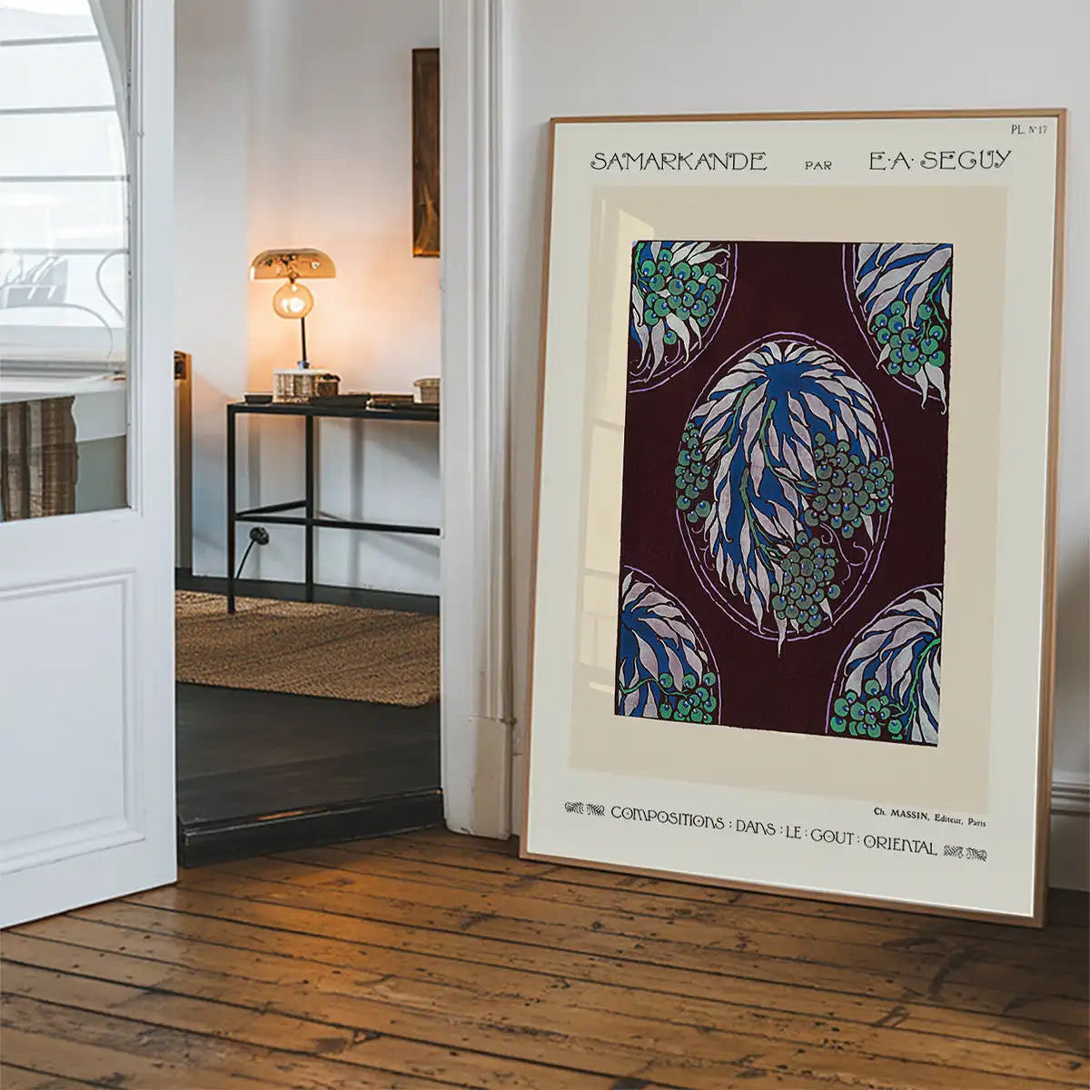 Emile-Alain Séguy Art Nouveau Pattern Print 018